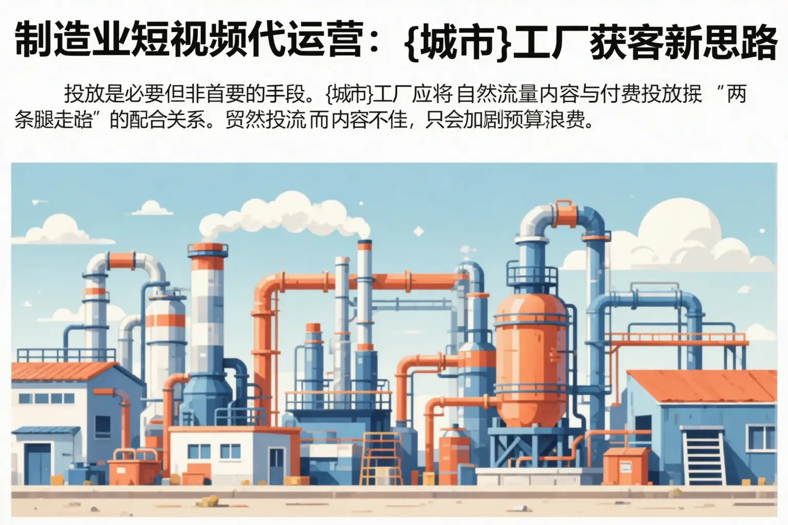 制造业短视频代运营:英德工厂获客新思路